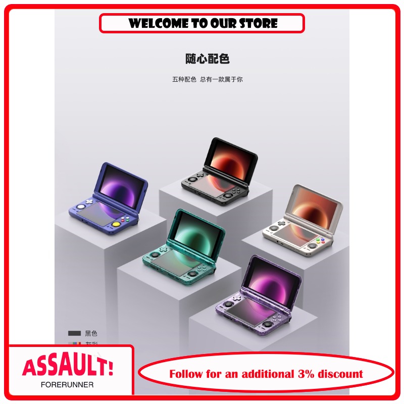 Gaming Console Buttons - Konsol Game Genggam Dua Layar Retroid