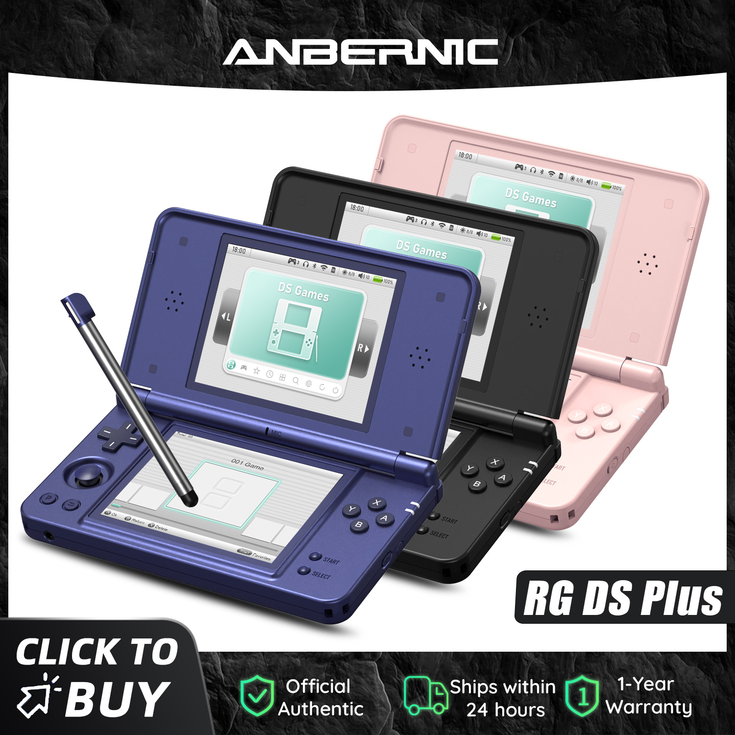 Gaming Console Under 5000 - Konsol Game Portabel Anbernic RG DS