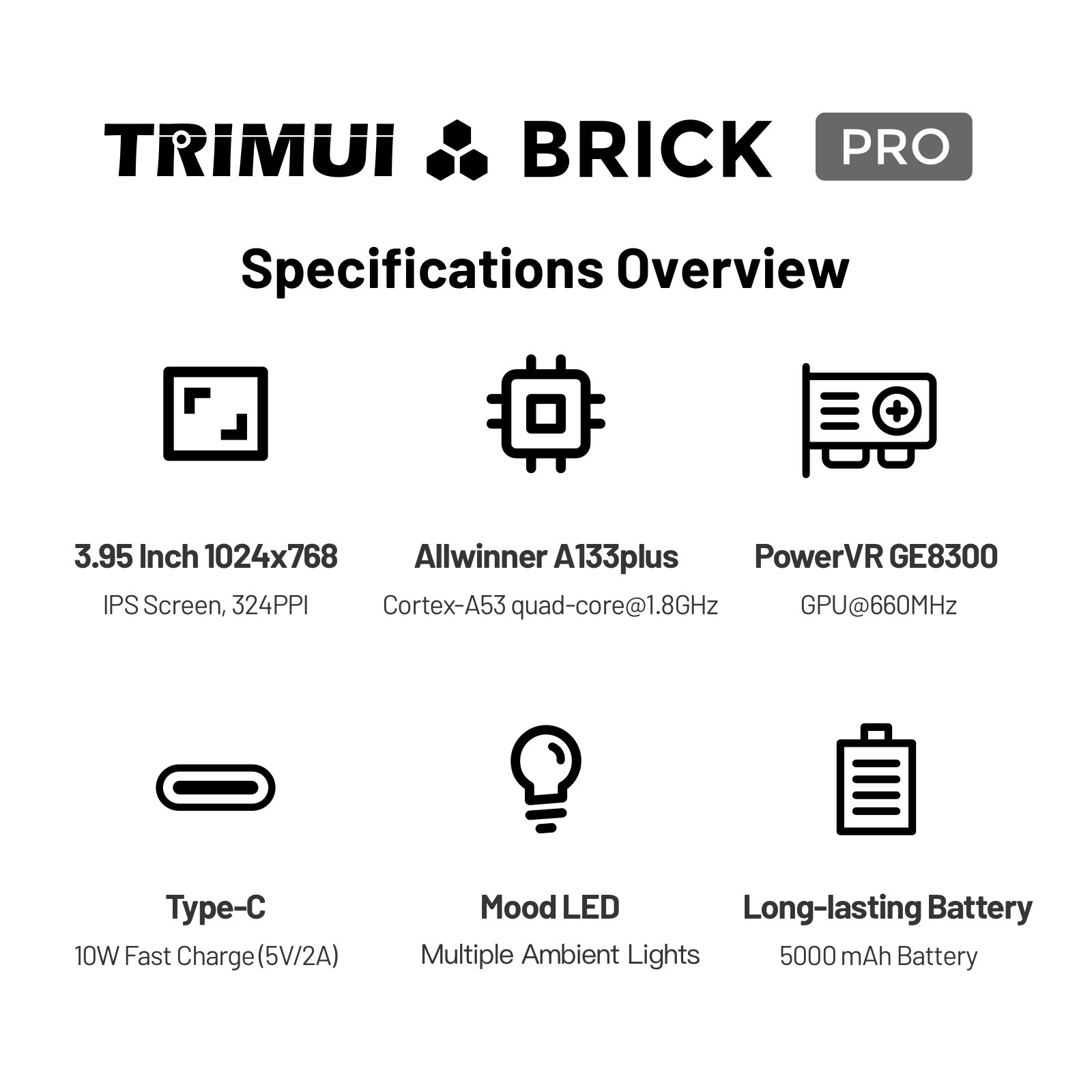 TRIMUI BRICK PRO Konsol Game G - Gaming Console Under 5000 ulasan dan harga