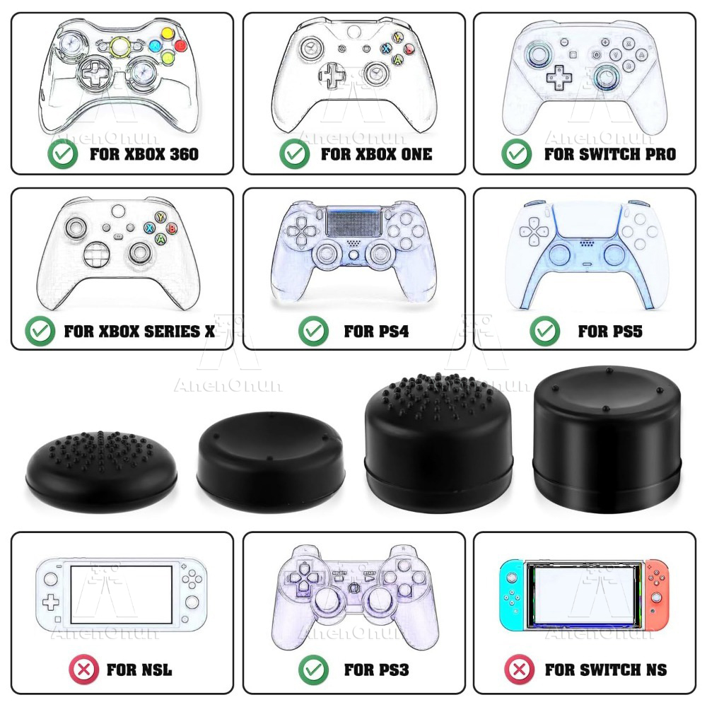 8 buah tutup pengontrol pegang - Gaming Console Tv ulasan dan harga