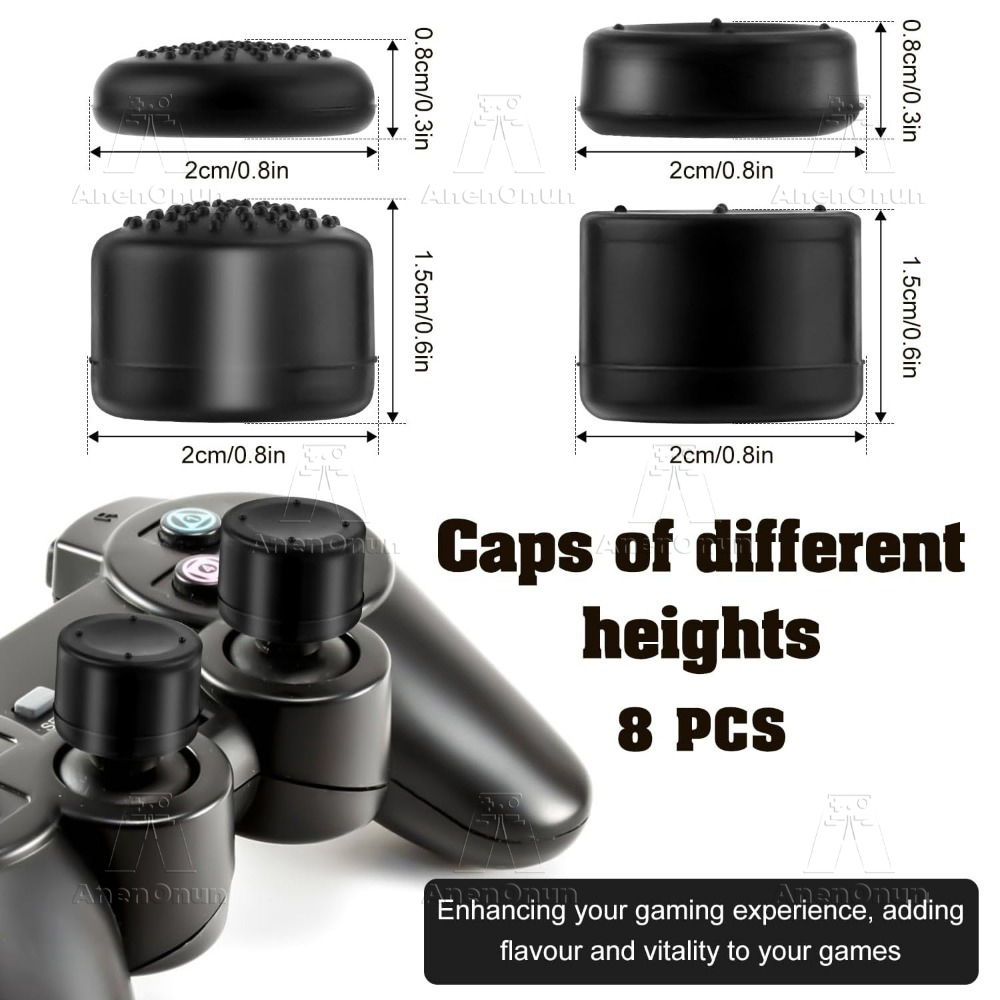 8 buah tutup pengontrol pegang - Gaming Console Tv ulasan dan harga