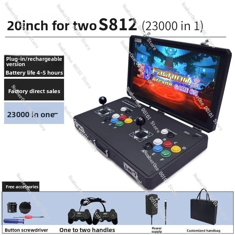 Konsol Game Arcade Retro Porta - Gaming Console In Tv ulasan dan harga