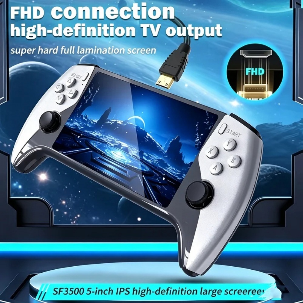 SF3500 Konsol Game Genggam 5 i - Gaming Console Latest ulasan dan harga